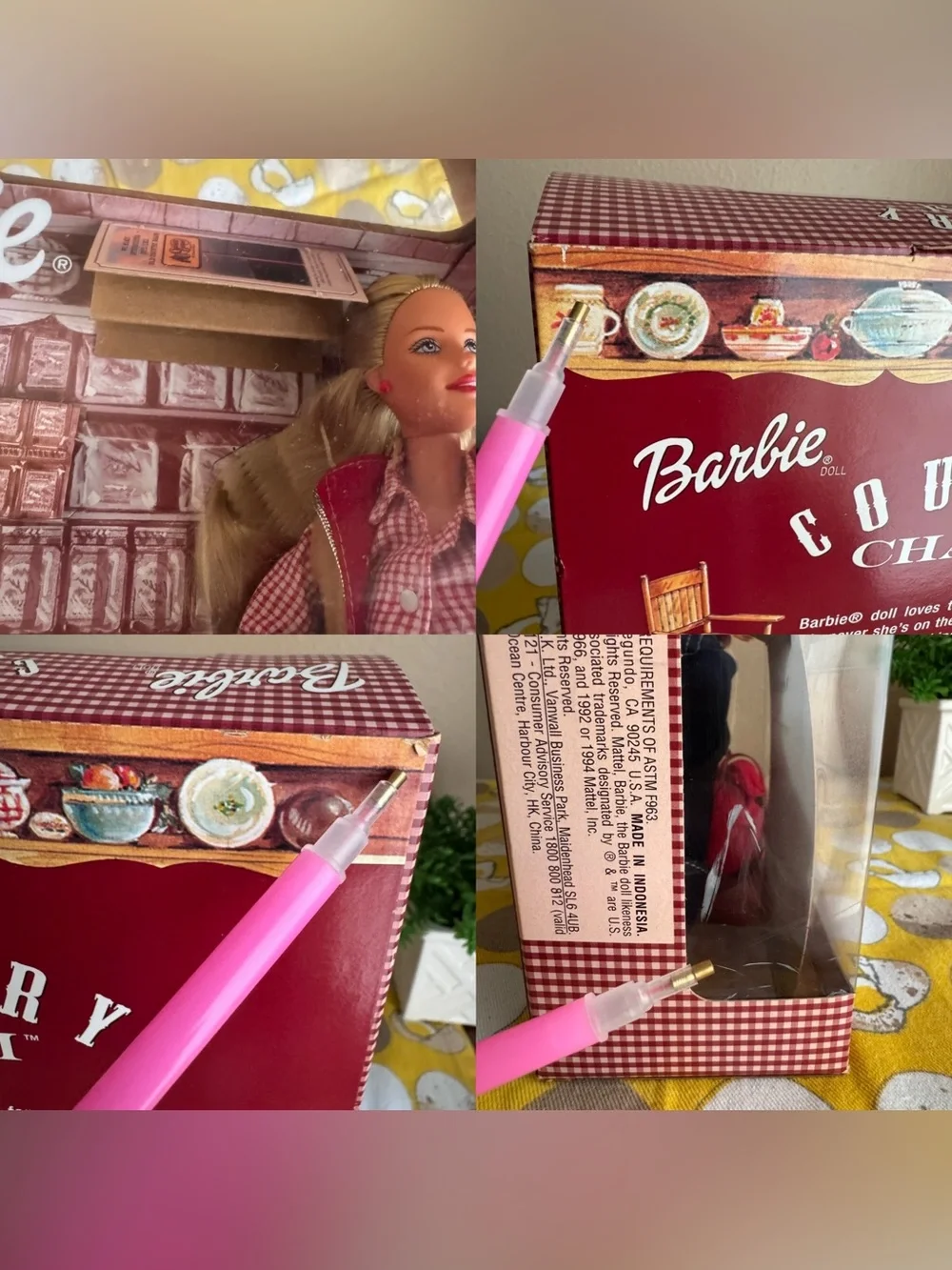 NIB Country Charm Cracker Barrel Limited Edition doll